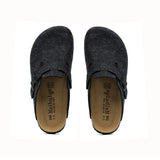 New Women Closed Toe Cork Slippers Casual Men Buckle Non-slip Comfortable Outside Slide