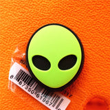 1pcs Alien Drink PVC Shoe Charms Accessories Decorations Sea Wave Lemon Bomb Designer Croc Jibz Buckle Mini Kids