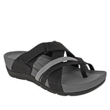 Women Sandals Shoes Mixed Color Comfy Orthopedic Ladies Summer Slides Retro Wedges New Luxury Designer Female