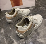 2021 Fashion Spring Female Sneakers Women Shoes Korean Mesh Ladies Shoes Woman Lace Up Casual Shoes