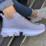 De Mujer New Casual Thick-soled Sneakers Women's Shoes Women's Soft and Breathable Air Cushion Loafers Ladies