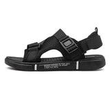 Soft Men Comfortable Non-Slip Men Shoes High Quality Woven Beach Sandals Mens Gladiator Sandals Summer Casual Flat