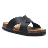 2023 Summer Cross Cork Slipper New Fashion Women Casual Beach Slip on Outside Non-slip Slides