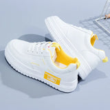 Women's Casual Shoes Summer New Style Lace-up Platform Flat Shoes Outdoor Comfortable Casual Shoes Women's Shoes Zapatos