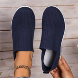 Breakj New Comfortable Shake Shoes Fly Woven Anti-Slip Soft Sole Mother Shoes Mesh Air Cushion Sports Women's