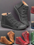 New Chelsea Boots Soft Leather Ankle Booties Women Autumn Slip-On Platform Shoes Fashion Femme zapatos para