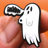 Sale 1pcs Cartoon Ghosts Shoe Buckle Accessories PVC Halloween Shoe Charm Decorations Pins Fit Croc Jibz Party Kids