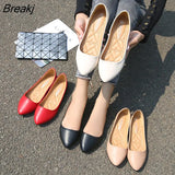 Flats for Women Boat Shoes Spring Summer Shoes Elegant Ladies Flat Footwear Colorful Plus Size 42