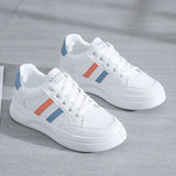 Breakj Spring Ins Leather Face Korean Version Of Small White Shoes Women's Shoes New Casual Shoes Female Students Net Red With The Same Women's