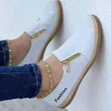 Women Sneakers 2022 New Slip On Flat Shoes For Women Black White Chaussure Femme Casual Loafers Women Free Shipping Sports