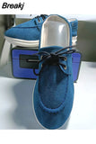 Women's Shoes Summer 2023 New Lace-up Platform Casual Sneakers Plus Size 43 Comfort Non Slip Flat Loafers Women Vulcanize