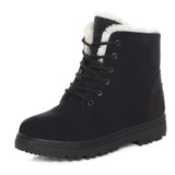 Boot Winter Ankle Boot For Women Winter Shoes With Fur Female Snow Boots Botas Mujer Warm Plush Shoes Woman Plus Size