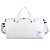 Version Of Large Capacity Luggage Bag Independent Shoes Portable Travel Bag Couples Pure Color Travel Bag Direct