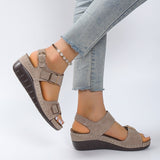 Shoes on Sale 2023 Basic Women's Sandals Summer Soft Bottom Wedges Sandalias Casual Retro Shoes for Women Zapatos