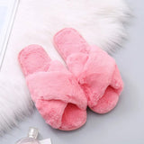 Slippers Female 2023 Spring Autumn New Women's Moon Flat Bottom Home Indoor And Outdoor Wear Plush Cotton