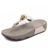 2019new women summer Comfortable Breathable Flat sandals shoes woman Transparent Crystal casual beach