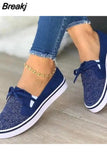 Summer Women Flats Shoes Bowknot Mixed Colors Casual Sneakers Ladies Lazy Shoes Slip On Vulcanized Breathable