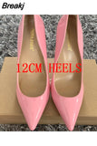 2023 New Women Pumps Patent Leather High Heels Shoes Fashion Office Shoes Stiletto Party Shoes Female Comfort Women