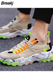 Men Casual Shoes Hip Pop Sneakers Male Comfortable Adult Sport Trainers Mesh Chaussure Homme High Quality Zapatillas