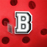 PVC Shoe Buckle Accessories DIY Combination English Alphabet Shoes Decoration Jibz for Croc Charms Bracelets Kids
