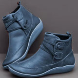 2019 Booties Woman Lace Ankle Boots Suede Stitching Boots Short Arch Support Comfortable Soft Bottom Female Boot Big Size