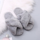 Slippers Female 2023 Spring Autumn New Women's Moon Flat Bottom Home Indoor And Outdoor Wear Plush Cotton