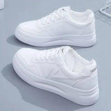 shoes sneakers women shoes solid color ladies flat shoes 2023 mesh women's sports comfortable breathable white