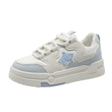 Board Shoes Female 2023 Summer New Platform Platform Students Spell Color Increased Show Thin Leisure Sports Small White