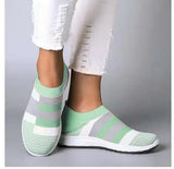 Women Sneakers Vulcanized Shoes Sock Sneakers 2020 Women Summer Slip On Flat Shoes Women Plus Size