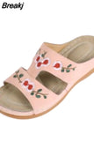 New Summer Women Sandals Comfortable Platform Soft Ladies Casual Slippers Fashion Colorful Flat OpenToe Outdoor Beach