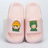Platform House Slippers Women 2024 Summer Kawaii Non Slip Bathroom Flip Flops Woman Eva Soft Thick Bottom Slides