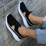 Women's Sneakers 2022 Summer New Ladies Casual Low Wedge Breathable Non-Slip Comfort Feamle Sport Shoes Mesh Shoes Fashion