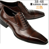 Business Male Shoes Fashion Men Wedding Dress Formal Shoes Leather Luxury men office sapato social masculino party