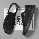 New Summer Breathable Lazy Low-cut Men's Shoes Casual Mesh Shoes All-match Lightweight Vulcanized Shoes Breathable