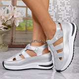 Breakj Casual Sandals Women Wear The New Slime Of Thin Pine Cakes In The Summer Of