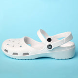 Summer White Nurse Sandals For Women Classic Mary Janes Jelly Sandal Slippers Girls Clogs Shoes Cute