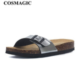 2023 New Fashion Summer Outside Cork Slipper Women Casual Beach Mixed Color Slides