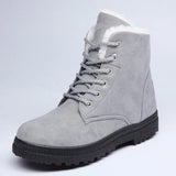 Boots 2018 New Women Winter Boots Warm Snow Boots Fashion Ankle Boots For Women Shoes Winter Casual Heels Botas