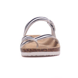 Fashion Cork Slipper 2023 New Women Summer Mixed Color Casual Beach Slip on Outside Flip Flops Slides