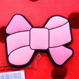 Rice Ball Bunny Shoe Charms Accessories Bow Tai Chi Get Promoted Shoe Buckle Decorations fit Kids X-mas Party Gift