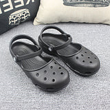 Summer White Nurse Sandals For Women Classic Mary Janes Jelly Sandal Slippers Girls Clogs Shoes Cute