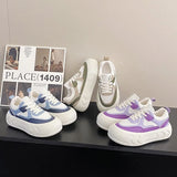 Women Chunky Mesh Sneakers Platform Sports Shoes New 2023 Spring Summer Thick Bottom 5cm Women's Casual Shoes Color