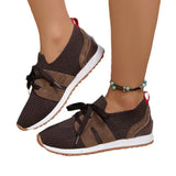 2025 New Fly-Weaving Mesh Permeable Leisure Light-Weight With Thick And Female Casual Single-Shoe