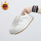 Breakj 2024 New Platform Shoes Schoolgirls Ins Fashion Niche Retro Korean Version Versatile Casual Shoes XY