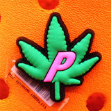 1pcs Green Theme PVC Shoe Charms Accessories Decorations Snapping Turtle Eye Weeds Designer Croc Jibz Buckle Kids