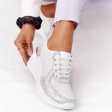 Spring Autumn Women Casual Walking Shoes Height Increasing Sport Wedge Shoes Air Cushion Comfortable Sneakers Zapatos De