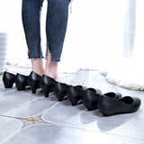 Breakj New White-Collar Low-Heeled Work Shoes Fashion Leather Coarse OL Single Shoes Vietnamese Side Trade Dress Women's