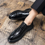 Classic Leather Men's Formal Shoes Fashion 2021 New Casual Men Business Office Shoes Trend Male Wedding Party