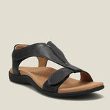Durable Soft Outdoor Beach Sandals Retro Ankle Strap Lightweight Walking Shoes Slip On Sandals Woman