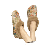 Winter New Plus Velvet Thick Warm Women's Casual Cotton Shoes Retro Embroidered Mother Shoes Beijing Cloth